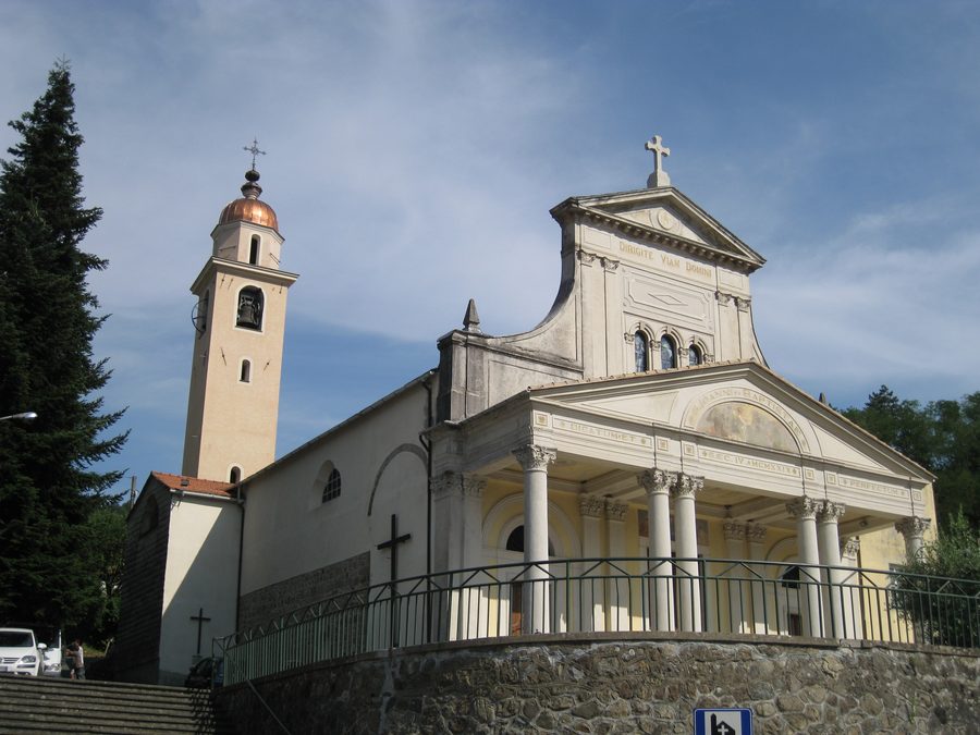 Kirche San Giovanni Battista bei Varese Ligure