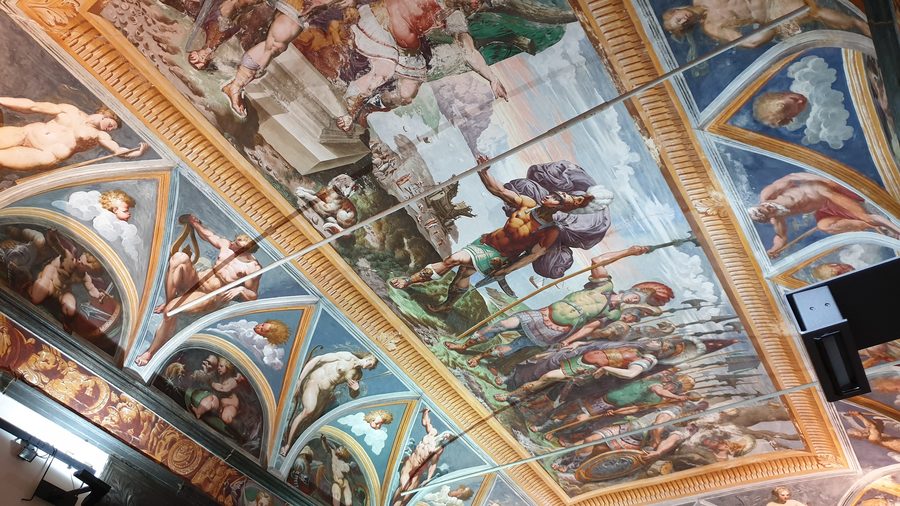 Fresko im Museo Navale di Pegli