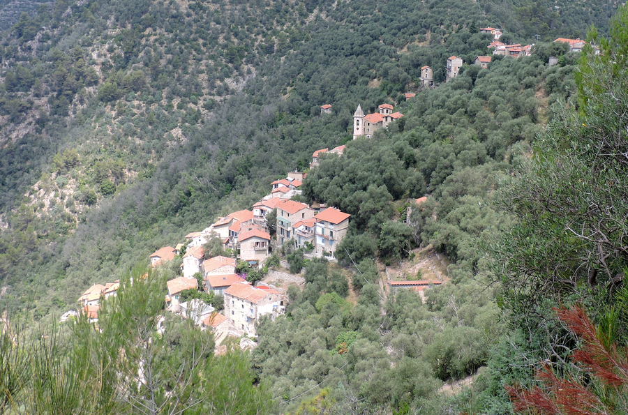Collabassa in der Gemeinde Airole im ligurischen Hinterland