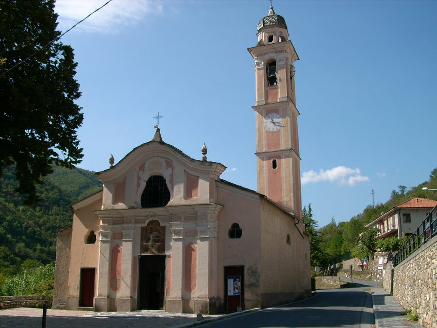 Kirche San Marco Evangelista in Borghetto d'Arroscia