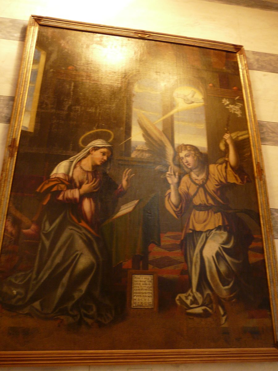 Gemälde in der Kirche San Pietro in Corniglia