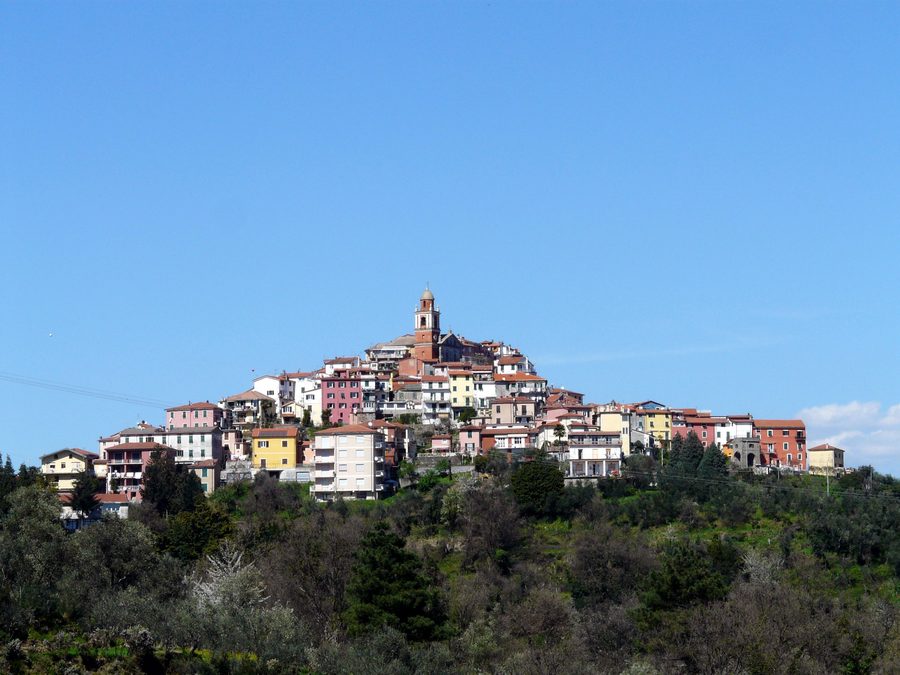 Panorama von Valeriano Lunense in Vezzano Ligure