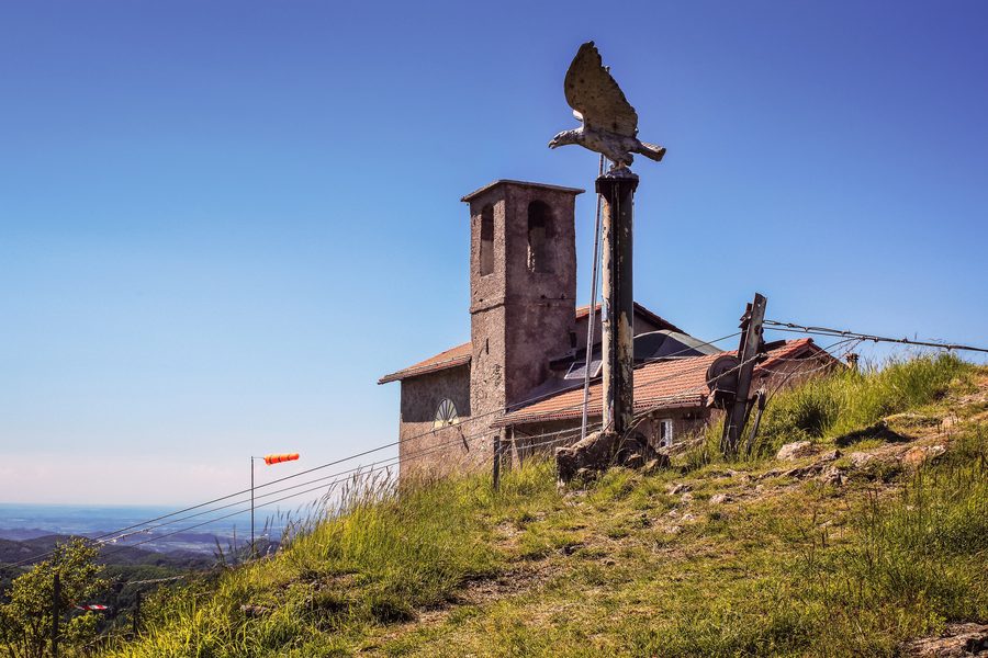 Kapelle Nostra Signora di Loreto am Monte Reale bei Ronco Scrivia