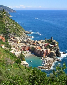 Blick auf Vernazza